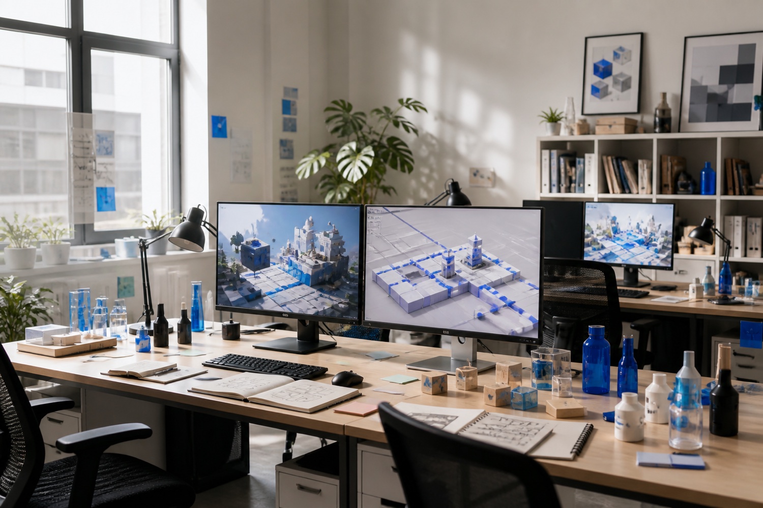 JIUJU game studio workspace